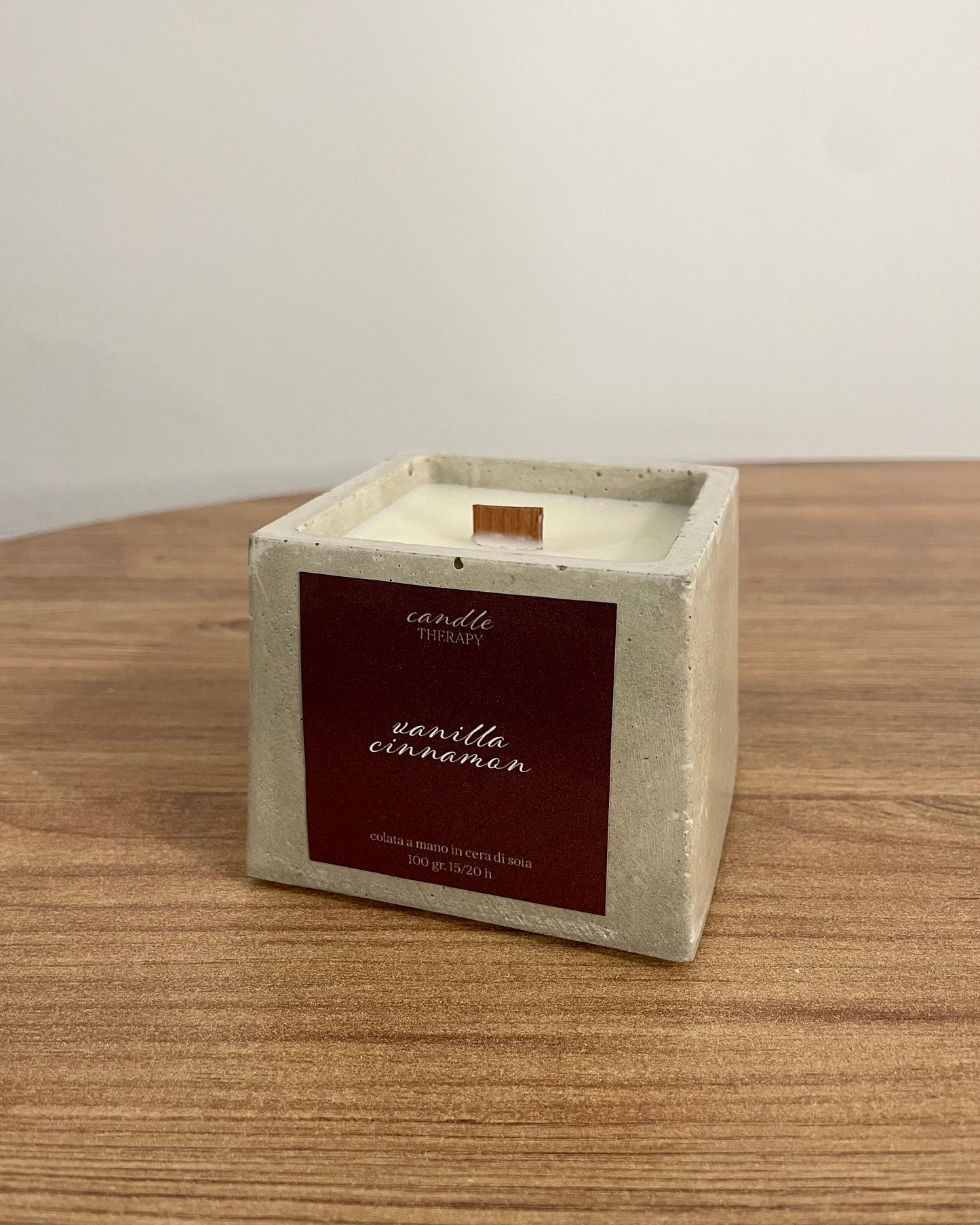 Vanilla & cinnamon | linea cemento