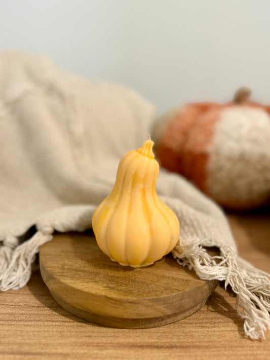 Hervest pumpkin candle